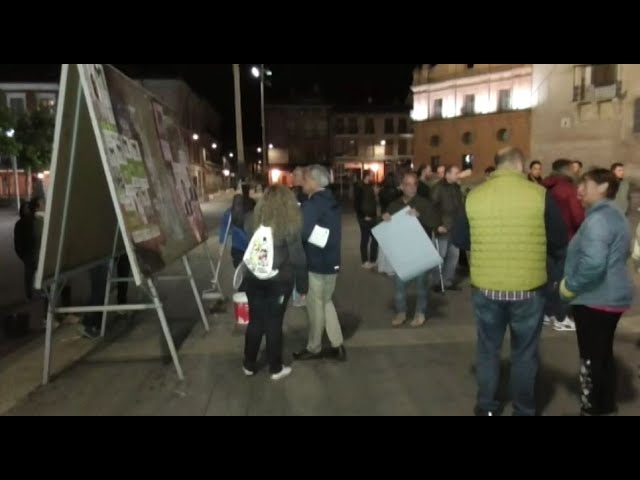 Vídeo de la «Pegada de Carteles» – Inicio de campaña electoral en Medina del Campo