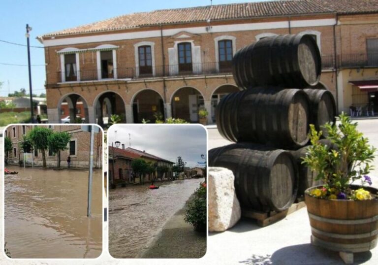 La Seca se inunda por tercera vez a causa de las fuertes tormentas