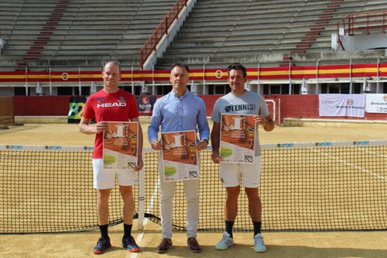 La Plaza de Toros dará cita a decenas de tenistas en el I Open Villa de las Ferias ‘Memorial José Carlos Tiedra’