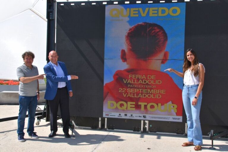 El artista Quevedo actuará por primera vez en Valladolid el próximo 22 de septiembre
