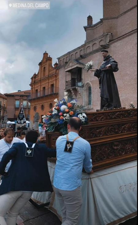 Medina del Campo rinde tributo a San Antonio de Padua, co-patrón de la Villa