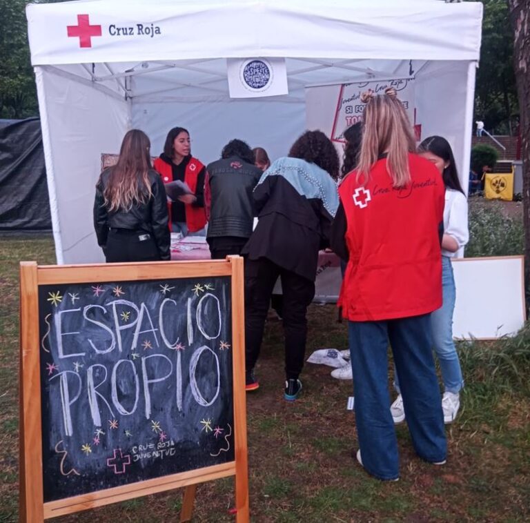 El Espacio Propio de Cruz Roja Juventud en el festival Conexión Valladolid