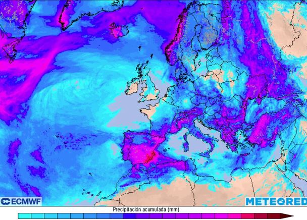 «Mundo al revés» con la DANA en España: esta semana la zona más árida de Europa será la más lluviosa
