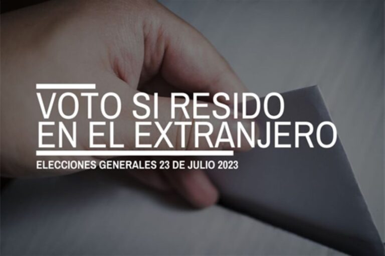 Voto si resides en el extranjero: ¿Cómo votar en las elecciones del 23 de julio?