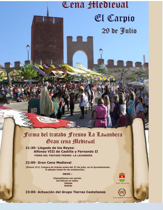 El Carpio prepara la celebración del Tratado Fresno-La Lavandera
