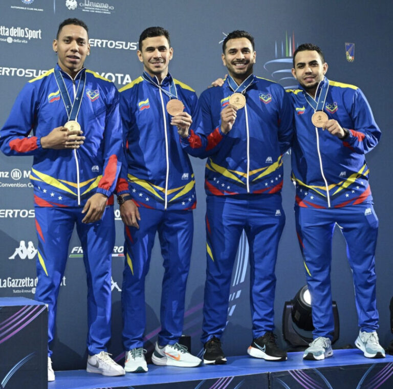Los hermanos Limardo del Club de Esgrima El Duque se alzan con el bronce en el Campeonato del Mundo Senior