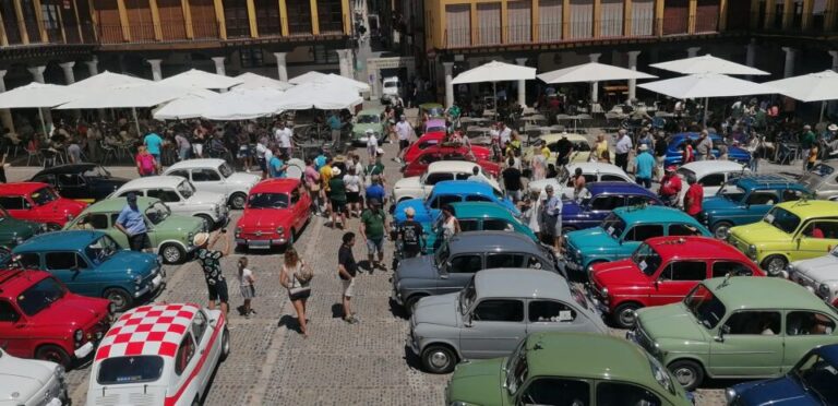 Tordesillas celebró el XXV encuentro nacional de Seat 600