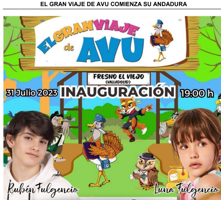 Descubre el emocionante viaje de Avu! La nueva ruta turística familiar que revoluciona Fresno el Viejo
