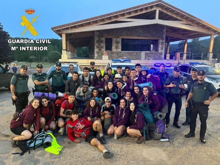 La Guardia Civil rescata a grupo de jóvenes excursionistas desorientados en La Demanda