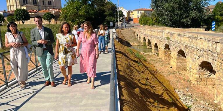 Accesibilidad y seguridad en el Canal de Castilla y el río Sequillo en Medina de Rioseco