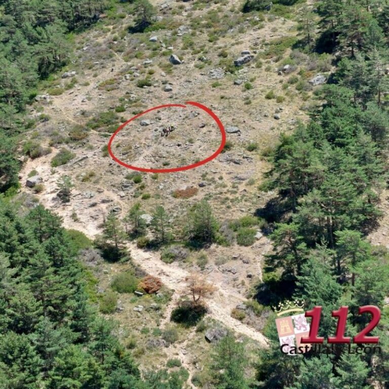¡Héroes en acción! Dramático rescate de montañera en la Sierra de Guadarrama