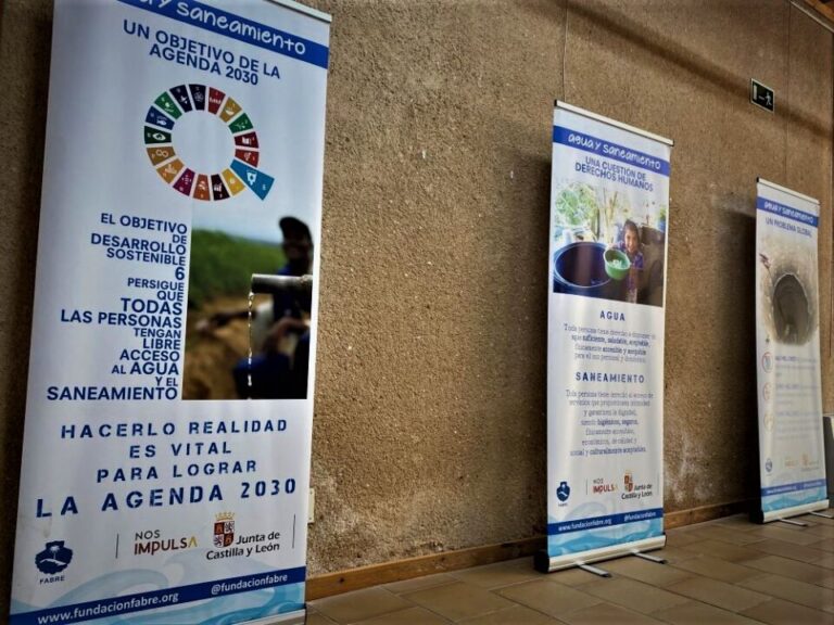 La Fundación Fabre expone en Medina del Campo la muestra «Agua y saneamiento: un objetivo de la Agenda 2030»