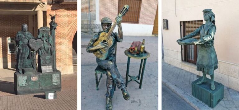 Las estatuas cobran vida este domingo en las calles de Alaejos