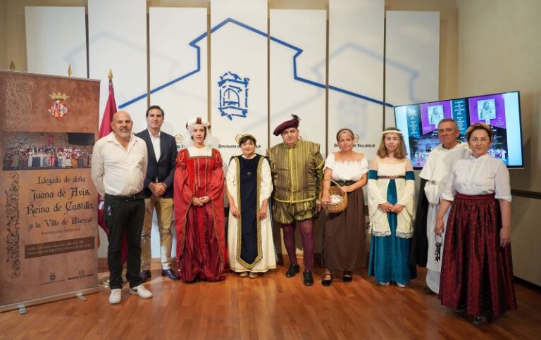 Alaejos, a escasos días, para revivir la llegada de Doña Juana de Avis, Reina de Castilla