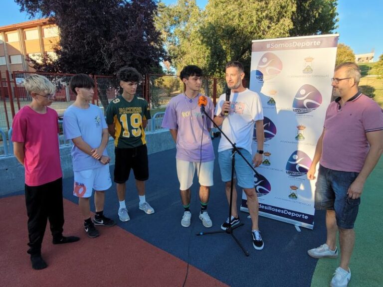 Tordesillas inaugura su nueva pista de parkour para deportes urbanos en auge