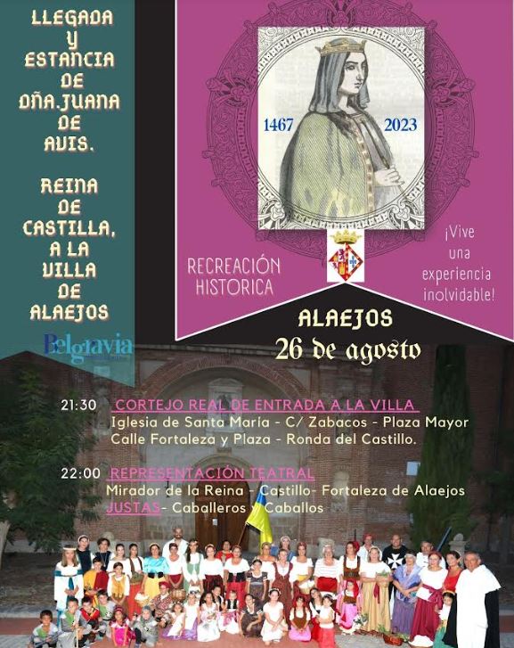 Recreación Histórica: Revive el encierro de la Reina Juana de Avis en el Castillo-Fortaleza de Alaejos del Siglo XV