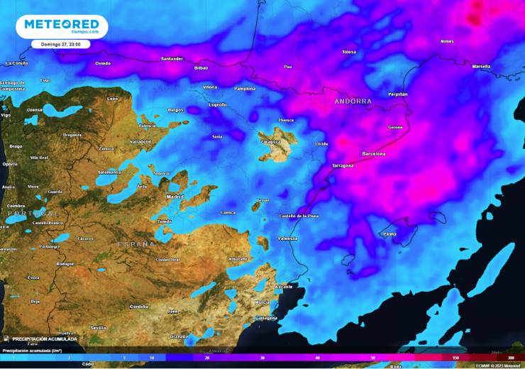 El fin de semana en España: una vaguada con aire polar traerá un importante episodio tormentoso