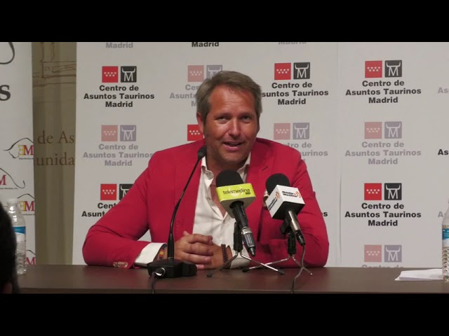 Presentación en Madrid de la Corrida de Toros de Medina del Campo