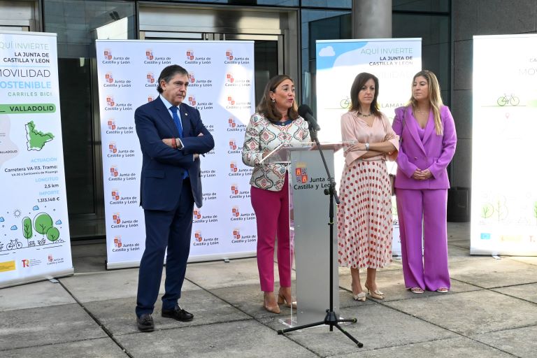 La Junta de Castilla y León destina 15,6 millones de euros a construir más de 45 km de carriles bici para la movilidad sostenible