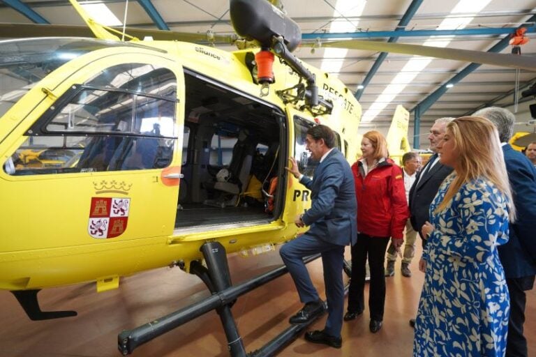 La Junta de Castilla y León incorpora el helicóptero H145 de Airbus para rescates en zonas naturales