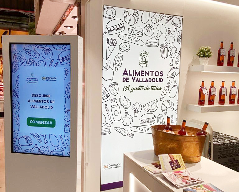 Diputación de Valladolid promueve la comercialización en Madrid de los productos de la marca Alimentos de Valladolid