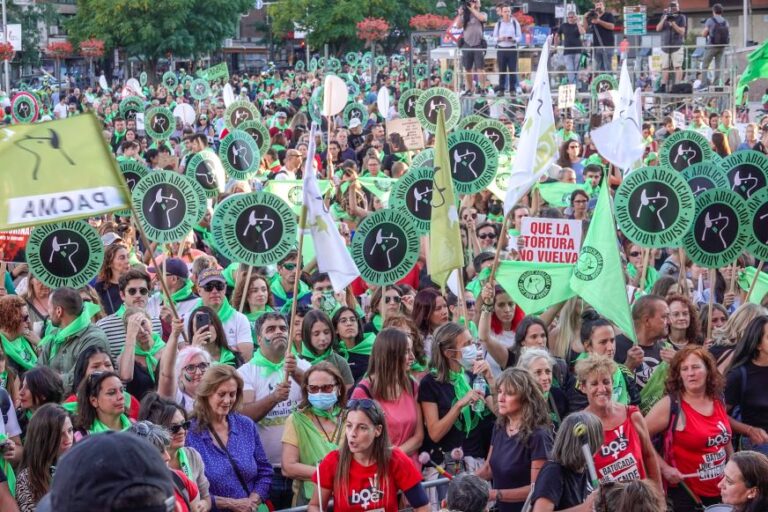 Madrid acogerá hoy en Las Ventas la manifestación antitaurina más multitudinaria del año