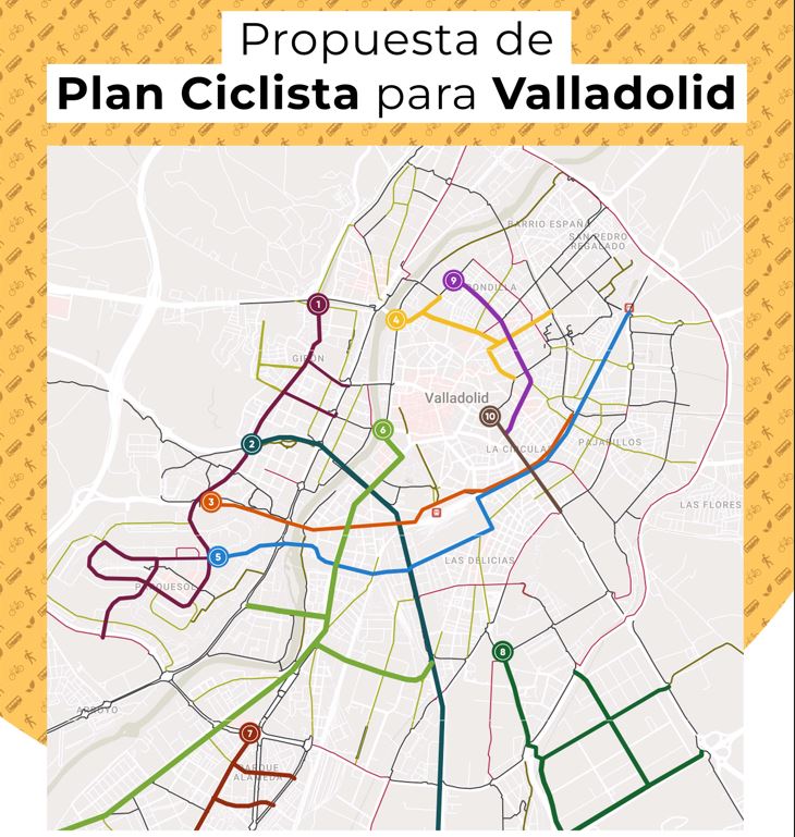 ASCIVA Revela Plan Ciclista Integral para Transformar Valladolid en una Ciudad Sostenible