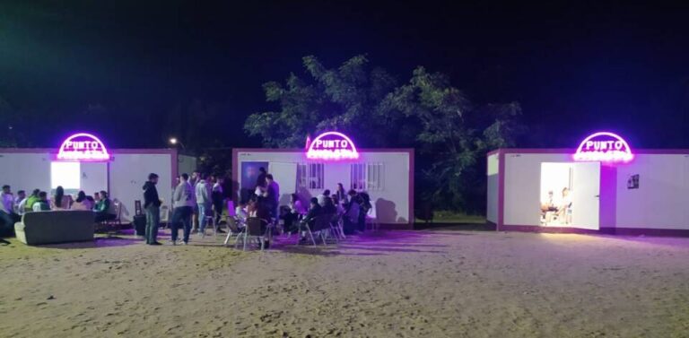 El recinto de peñas instala varios Puntos Violetas contra las agresiones sexistas