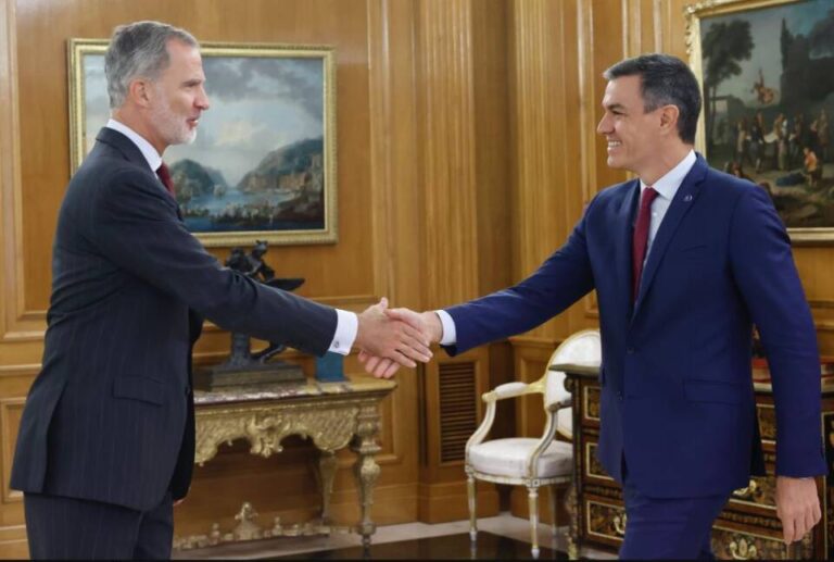El Rey propone a Pedro Sánchez como candidato a la Presidencia del Gobierno en un nuevo proceso de investidura