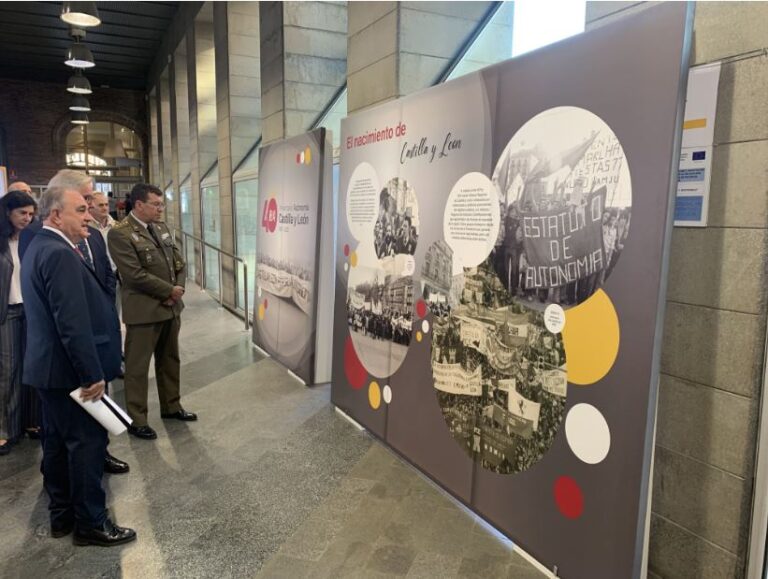 Exposición itinerante en Palencia por el 40 aniversario de Castilla y León