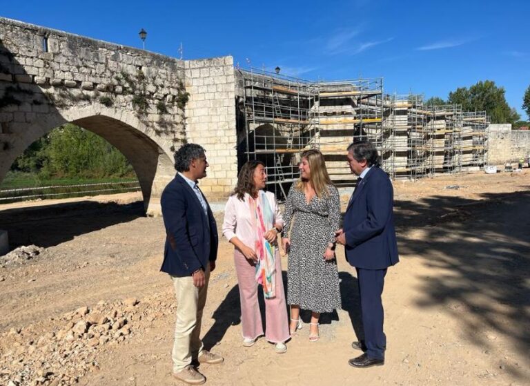Las obras del puente medieval de Simancas costarán más de un millón de euros