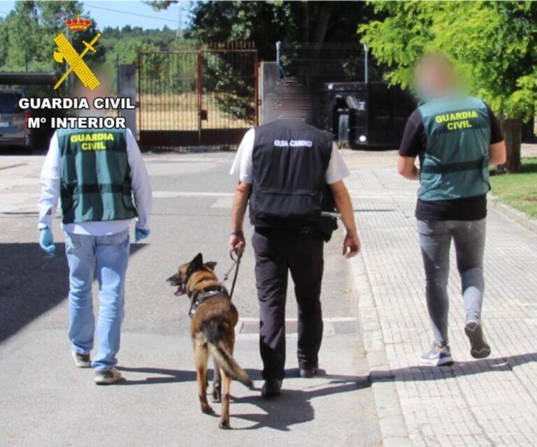 La Guardia Civil desarticula punto de venta de droga en Centro Penitenciario de Burgos
