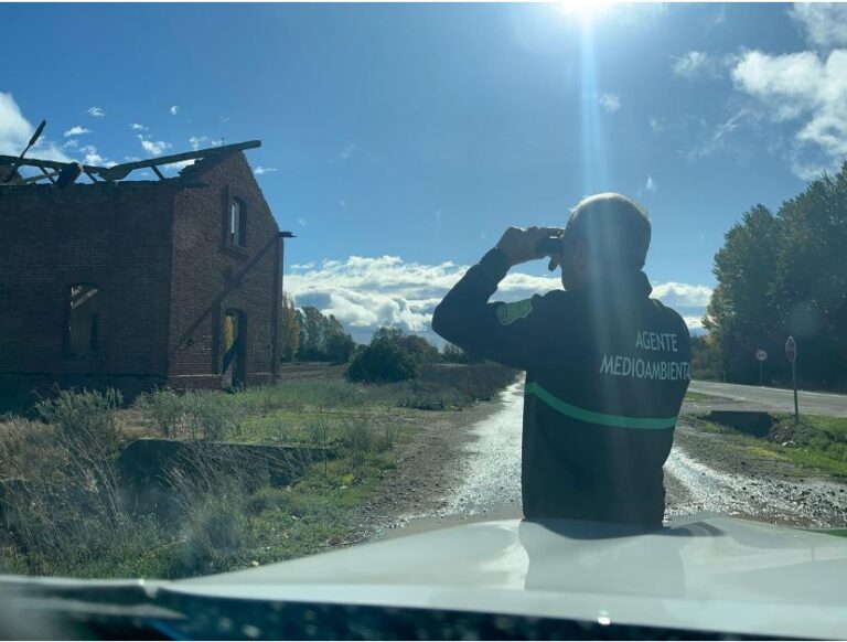 Agentes medioambientales de la Junta sorprenden y denuncian a dos individuos por caza ilegal