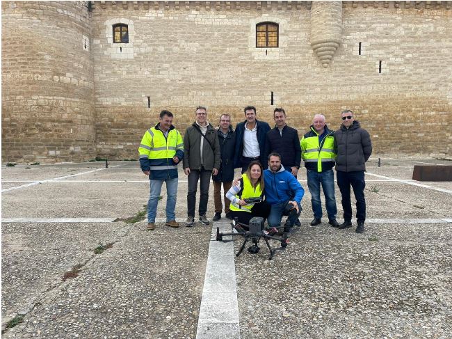 La Diputación incorpora un dron para digitalizar el patrimonio provincial