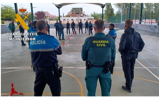 La Guardia Civil de Valladolid imparte jornadas de formación y coordinación a Policías Locales