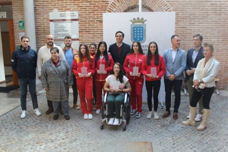 Medina del Campo reconoce los méritos de cinco deportistas locales