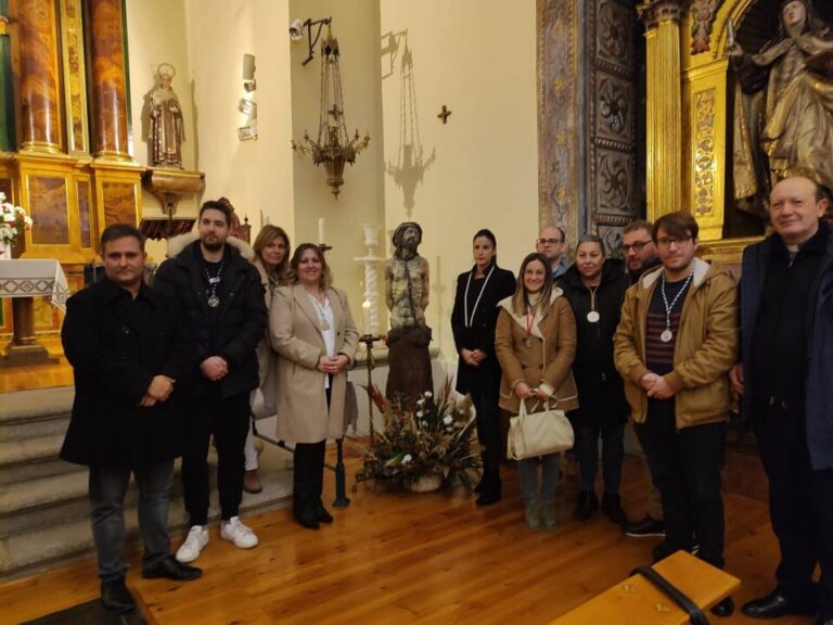 Medina del Campo dice adiós a la imagen del Cristo Preso de Ricardo Flecha