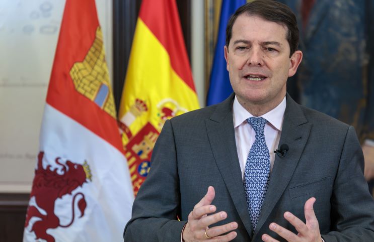 Alfonso Fernández Mañueco: «El pacto de investidura atenta contra España»