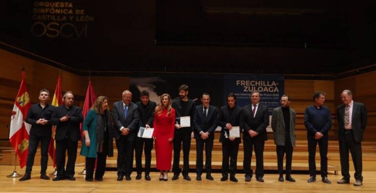 Valladolid acoge la entrega de los galardones del XVI  Premio Internacional de Piano Frechilla-Zuloaga