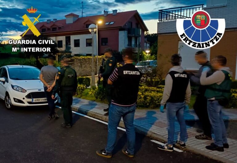 Operativo «HABITAT-MENA2» desmantela banda itinerante de ladrones en el norte peninsular