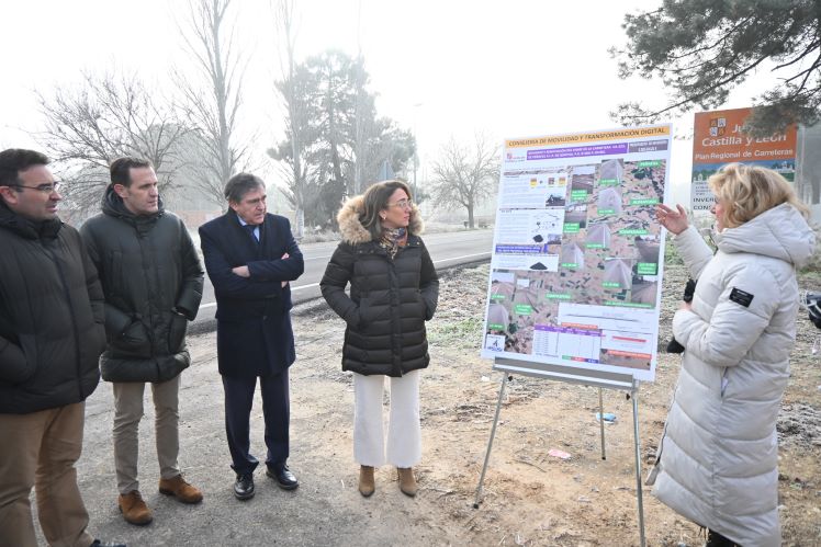 Millonaria inversión de la Junta: Renovación integral de la carretera VA-223 de Peñafiel a Segovia