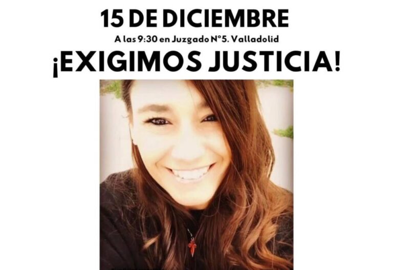 Se convoca una movilización pacífica a las puertas de los juzgados de Valladolid para clamar justicia por el caso de Esther López 