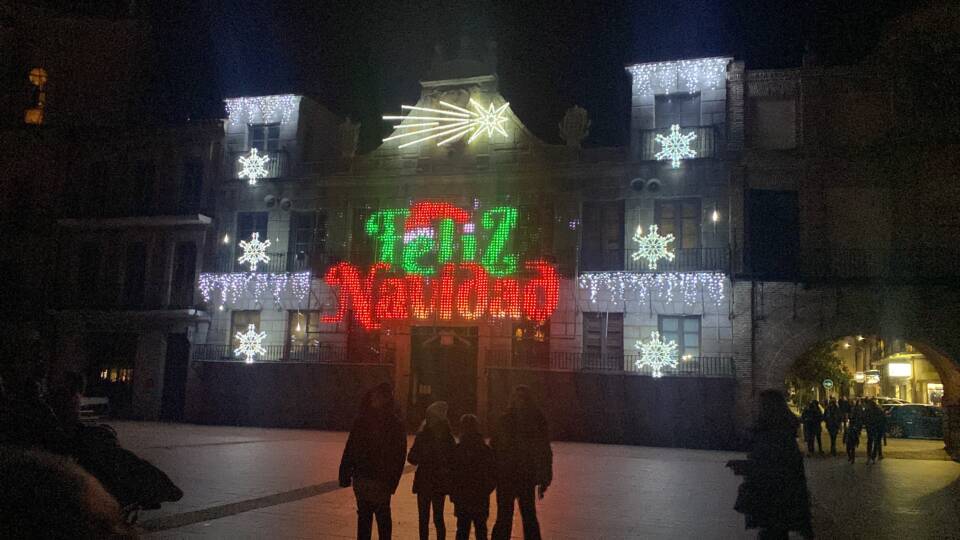 Navidad Medina del Campo luces
