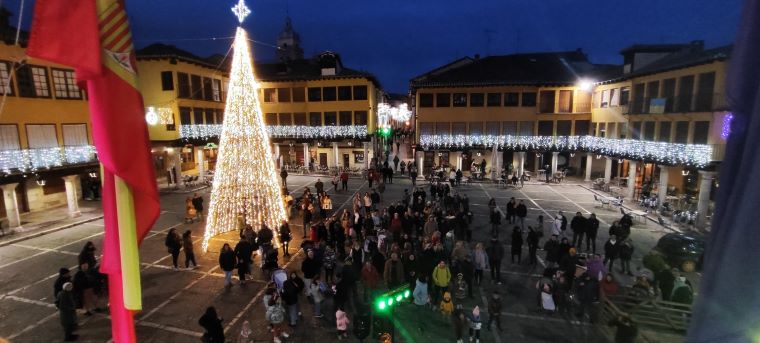 Arranca la magia navideña en Tordesillas con un espectacular encendido de luces y un abanico de actividades festivas