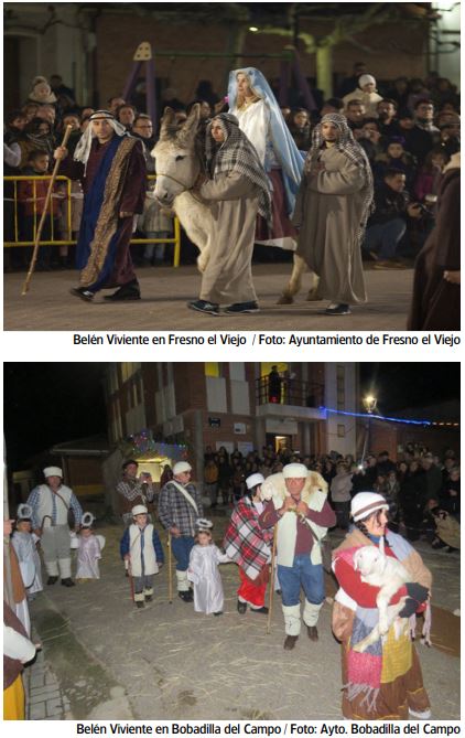 Fechas y horarios para descubrir los belenes vivientes en los pueblos de Valladolid