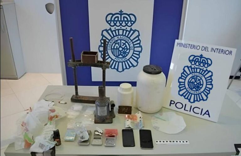Desmantelado un laboratorio de cocaína en San Andrés de Rabanedo: Detenido con doble vida criminal