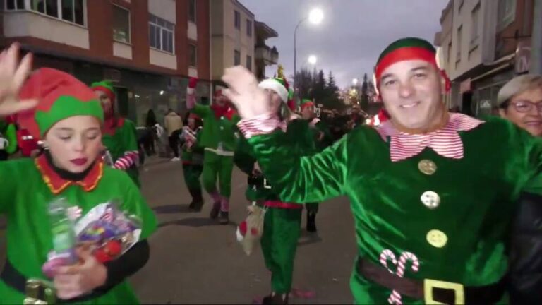 Desfile de Papá Noel 2023 en Medina del Campo