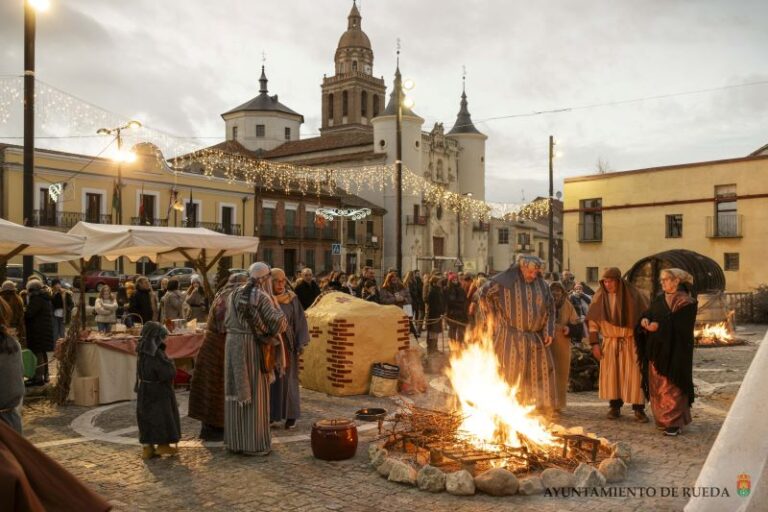 Rueda brilla en su tradicional Belén Viviente: Magia y oficios antiguos en su XV edición