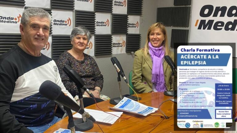 ‘Acércate a la epilepsia’ ofrece un espacio de formación en Medina del Campo este 18 de enero
