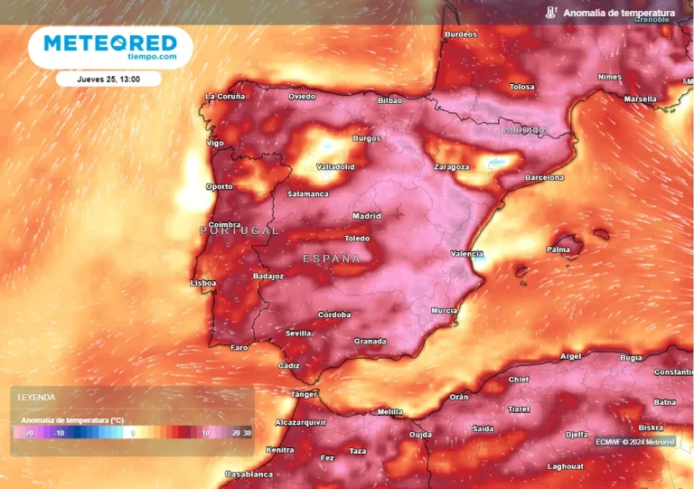 El tiempo en España esta semana: los fenómenos de riesgo que traerá la dorsal de récord, habrá temperaturas de mayo